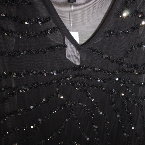 White House Black Market Embellished Tunic - Picture 6 of 8